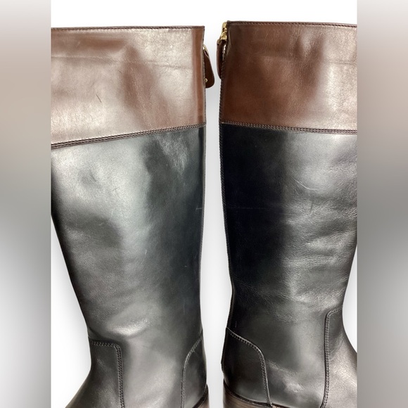 Juicy Couture Black and Brown Combat Boots - Picture 10 of 11